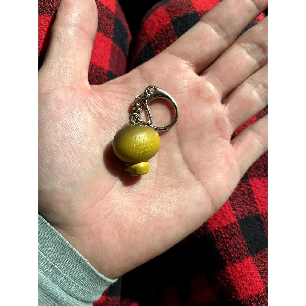 San-X Green Camel Koge-pan Burnt Bread Watermelon Charm Keychain
